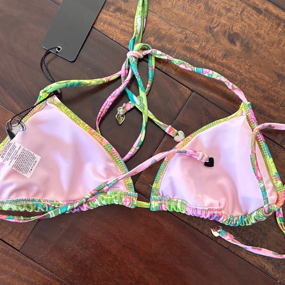 Wildfox | Floral Halter Bikini Top - Picture 5 of 6